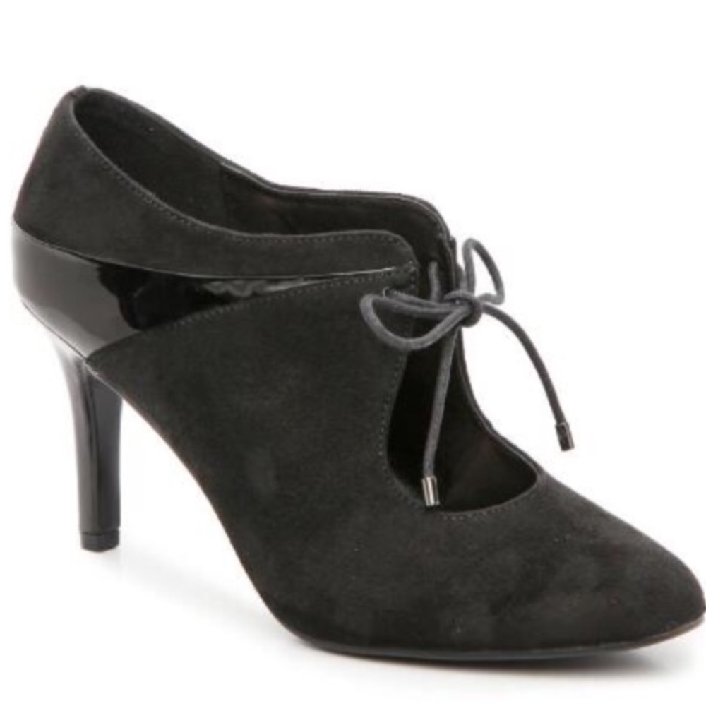 Impo Black Ankle Tie Shootie